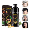 Shampoing Colorant 3-en-1 – Noir Naturel | Anti Cheveux Blancs + Soin + Brillant 500 ML