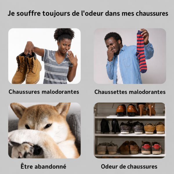 DEODORISANT POUR CHAUSSURE FERMER